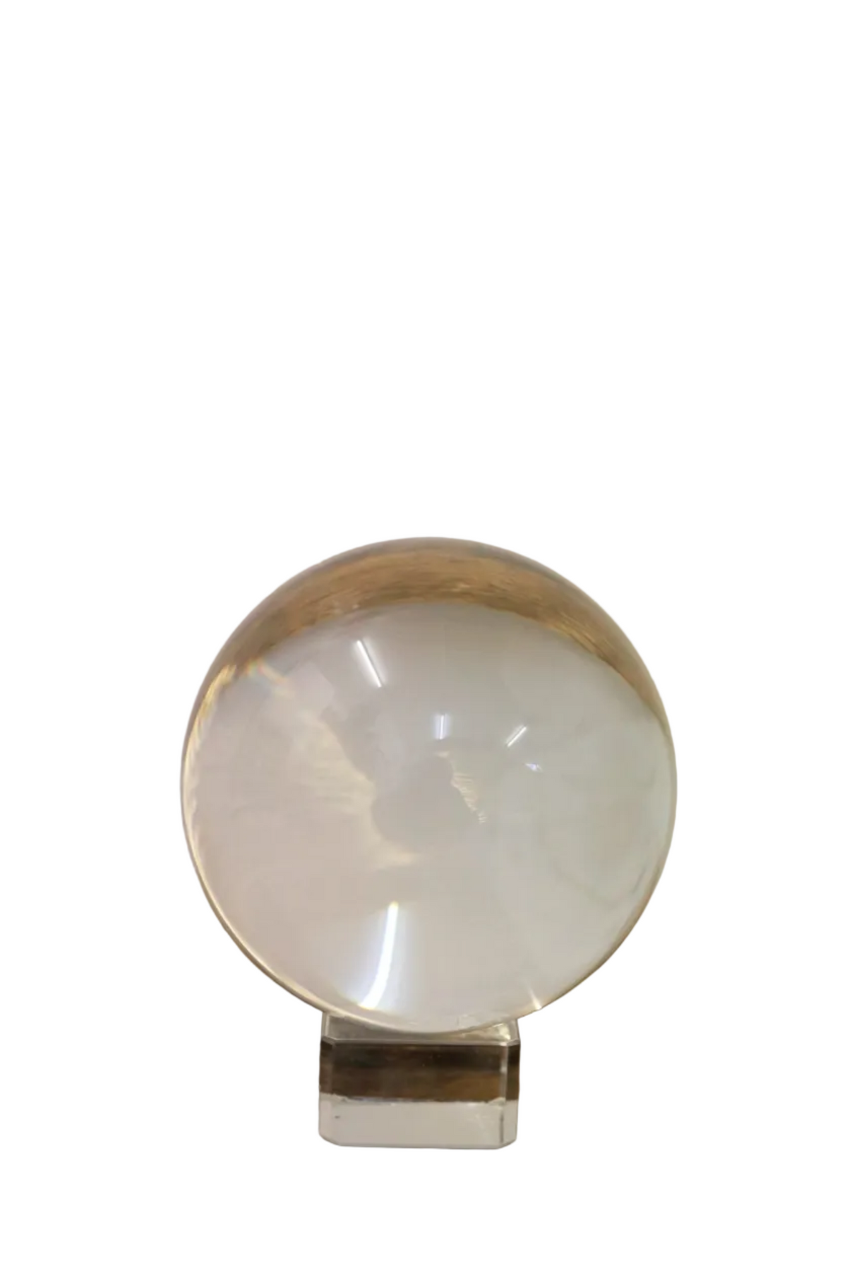 Boule de cristal grande / transparente