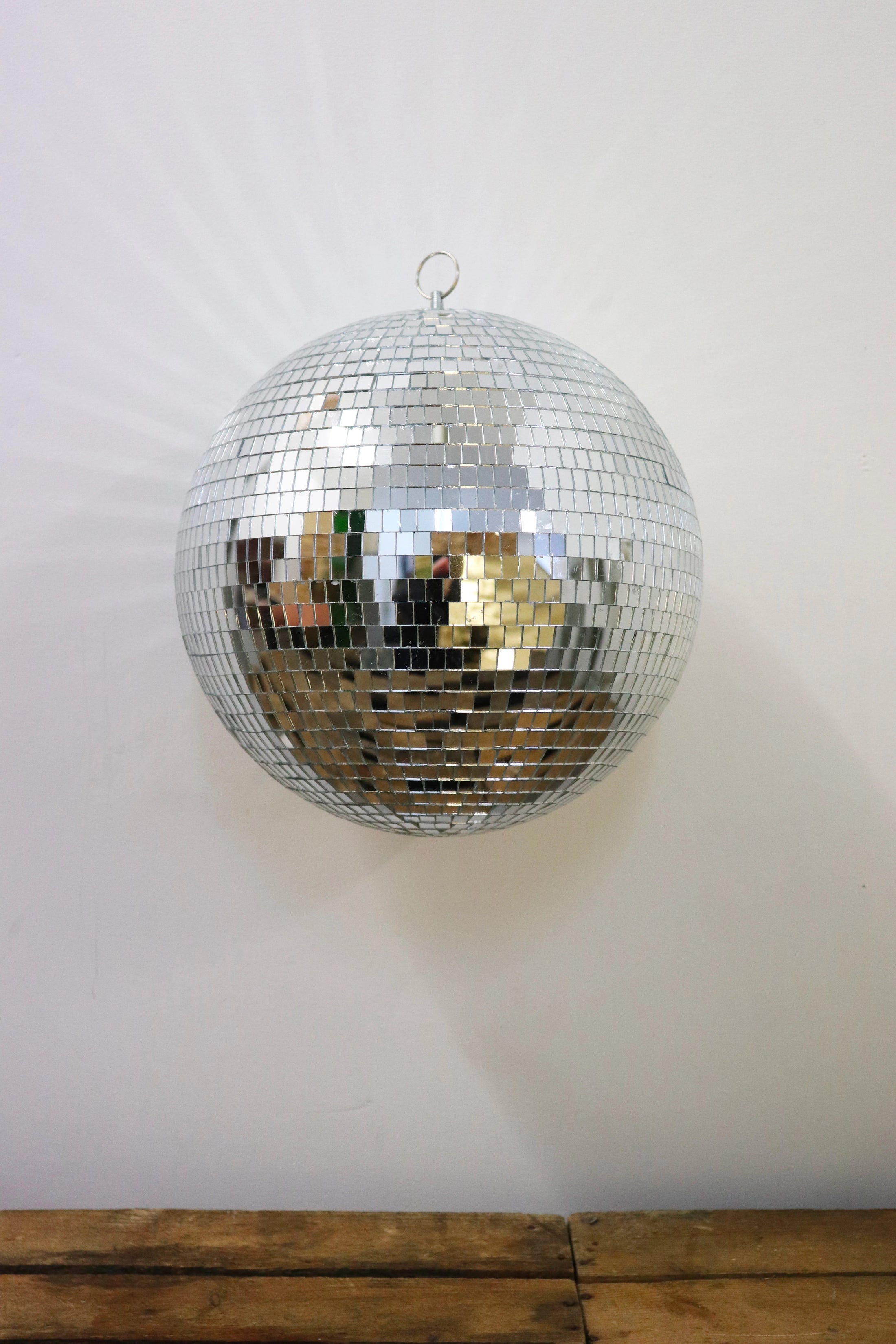 Boules disco argent