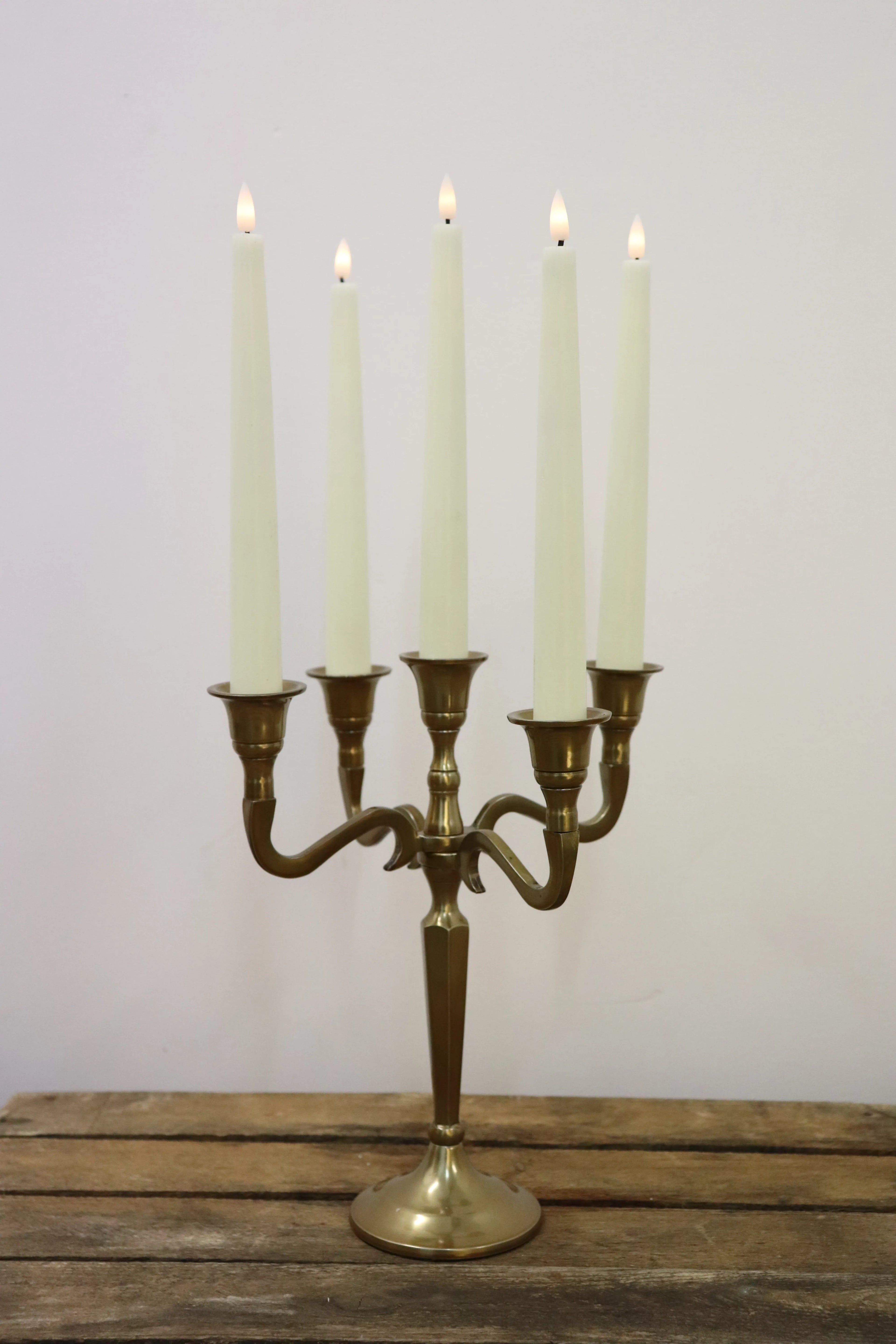 Chandelier 5 têtes / or