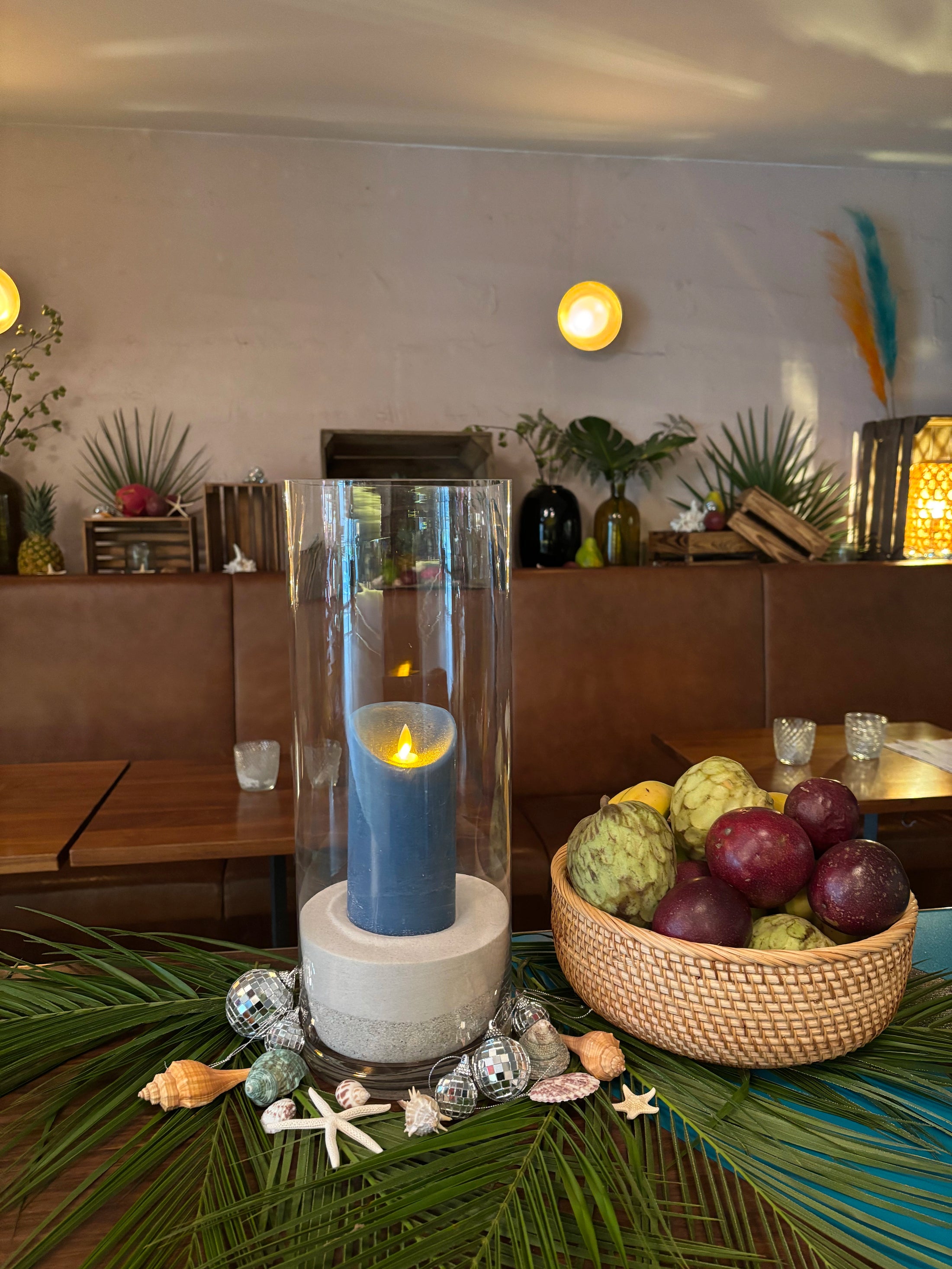 Vase tube en verre 3 tailles