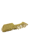 Guirlande frange tissu doré