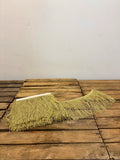 Guirlande frange tissu doré