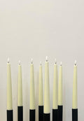 Chandelles LED ivoire (lot de 8)
