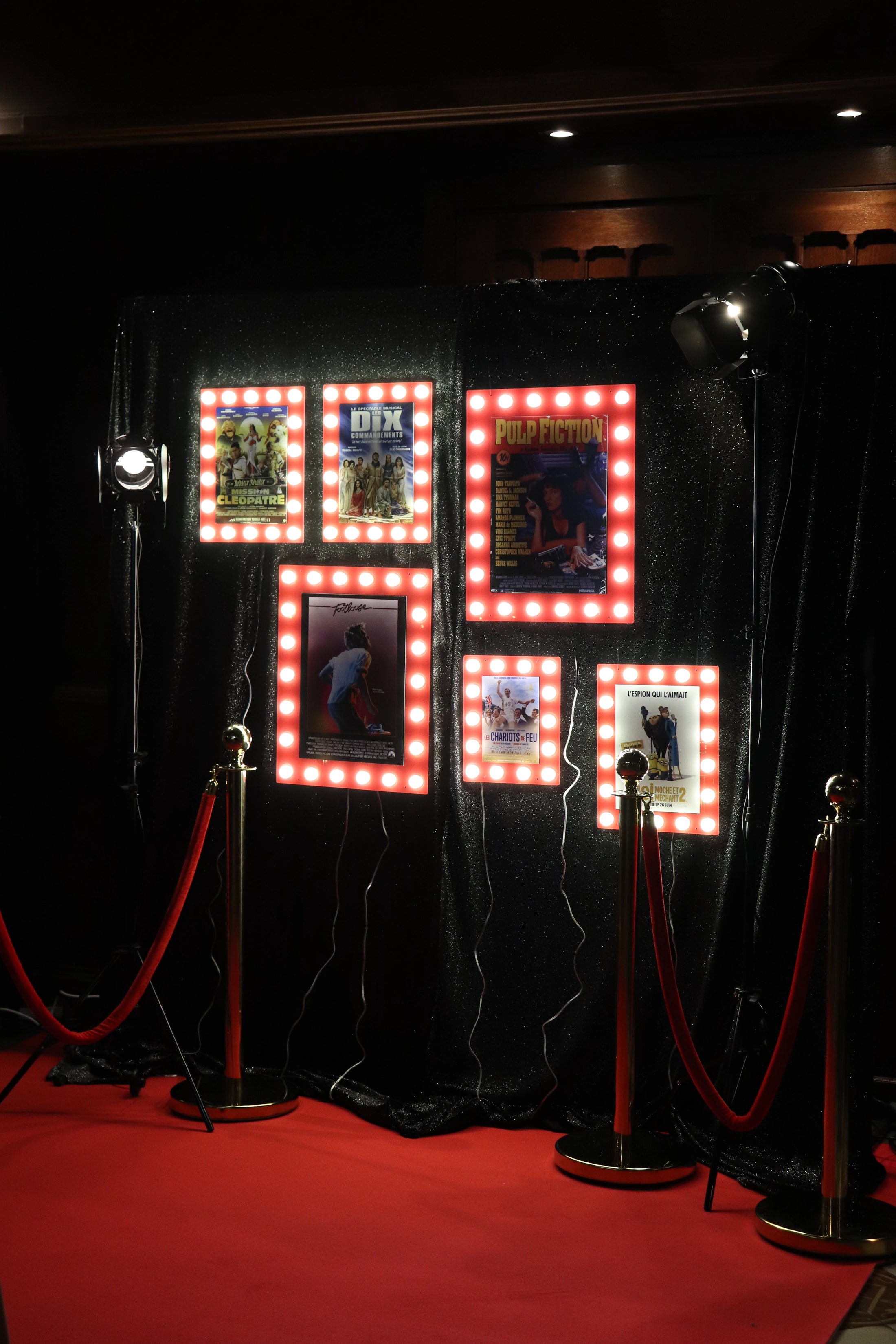 Lampe sur pied "spot cinéma"