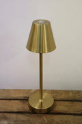 Lampes de table LED dorée