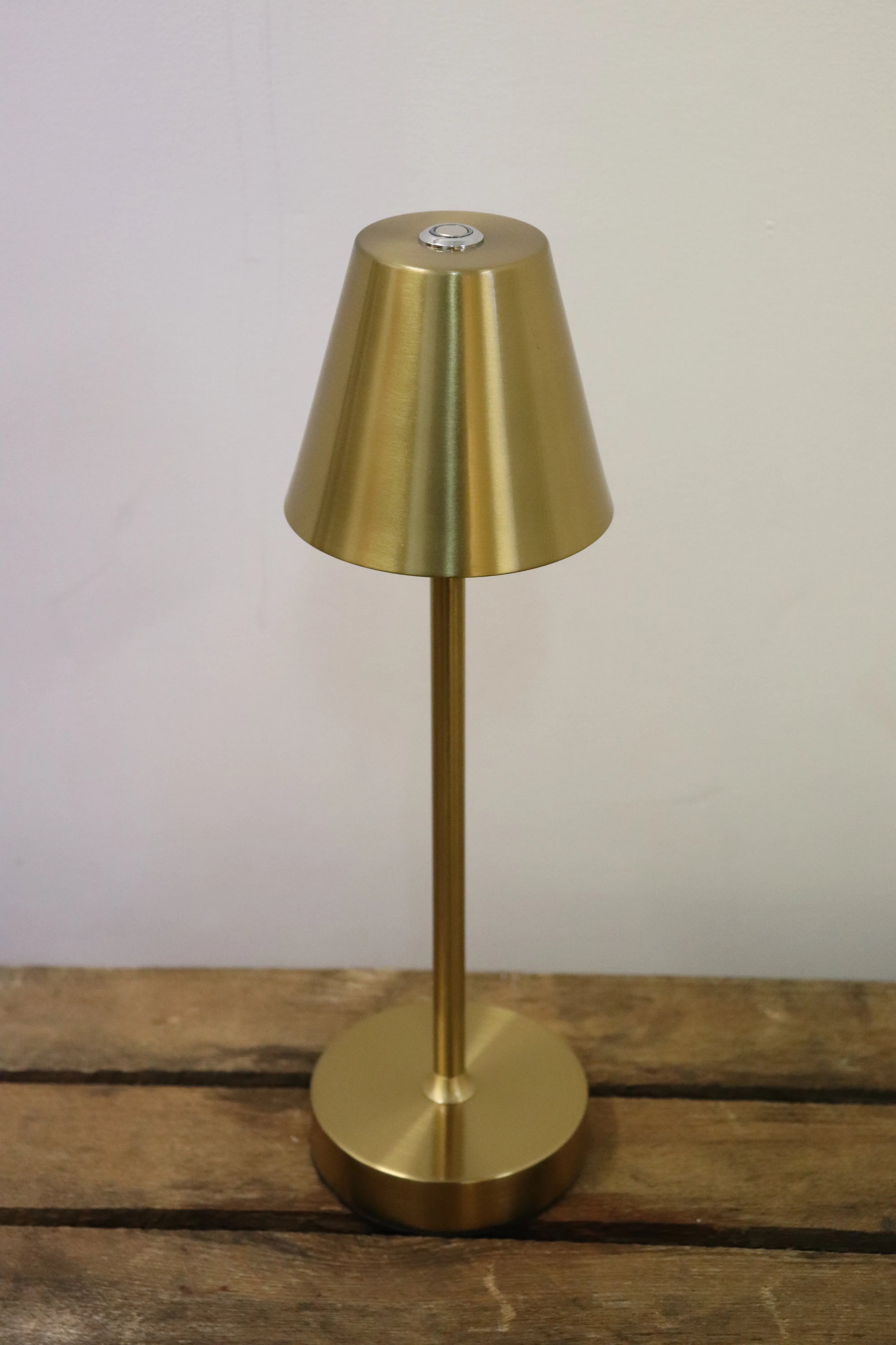 Lampes de table LED dorée