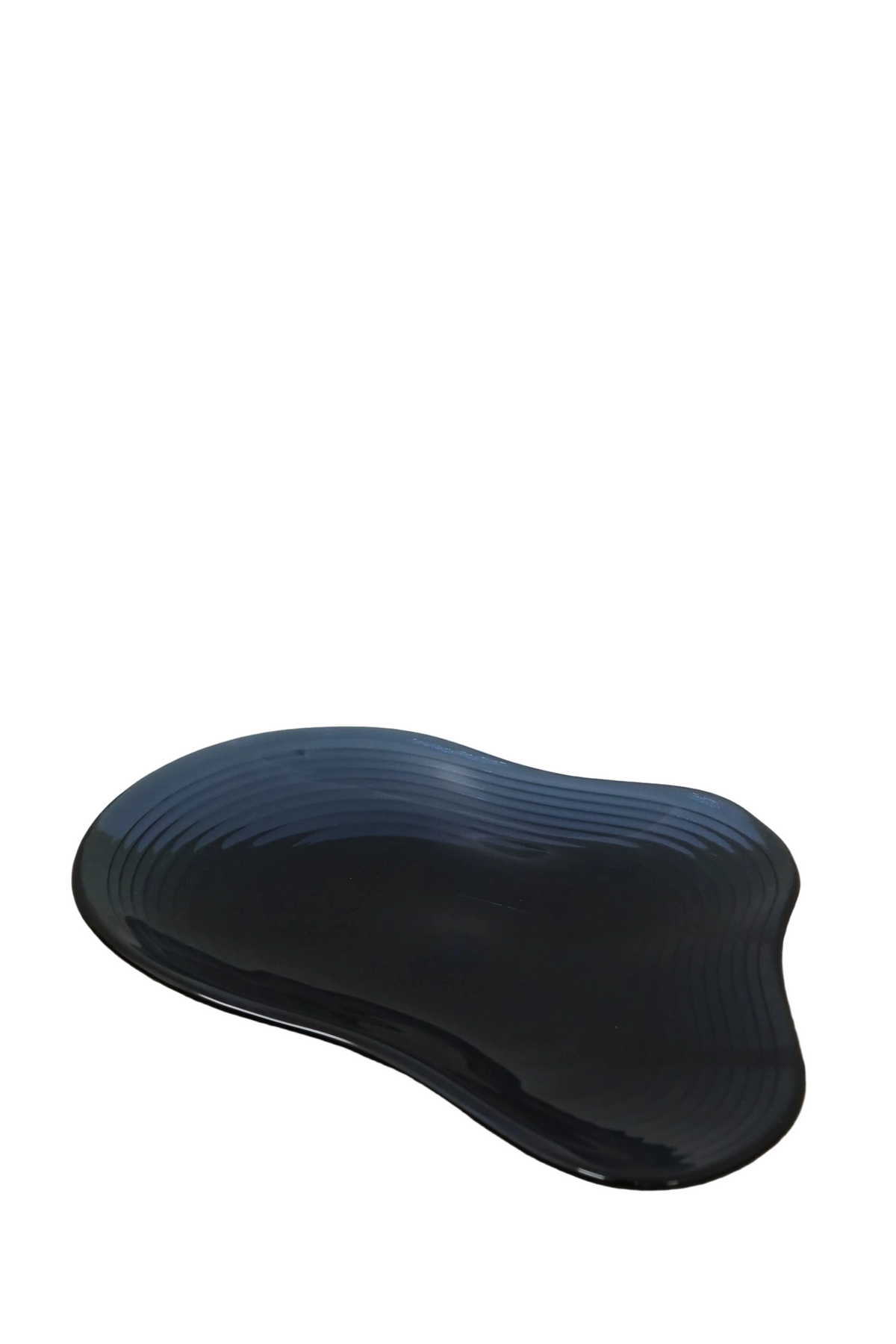 Plat bleu design