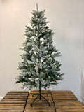 Sapin factice effet neige