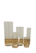 Vases soliflor tubes (lot 30)