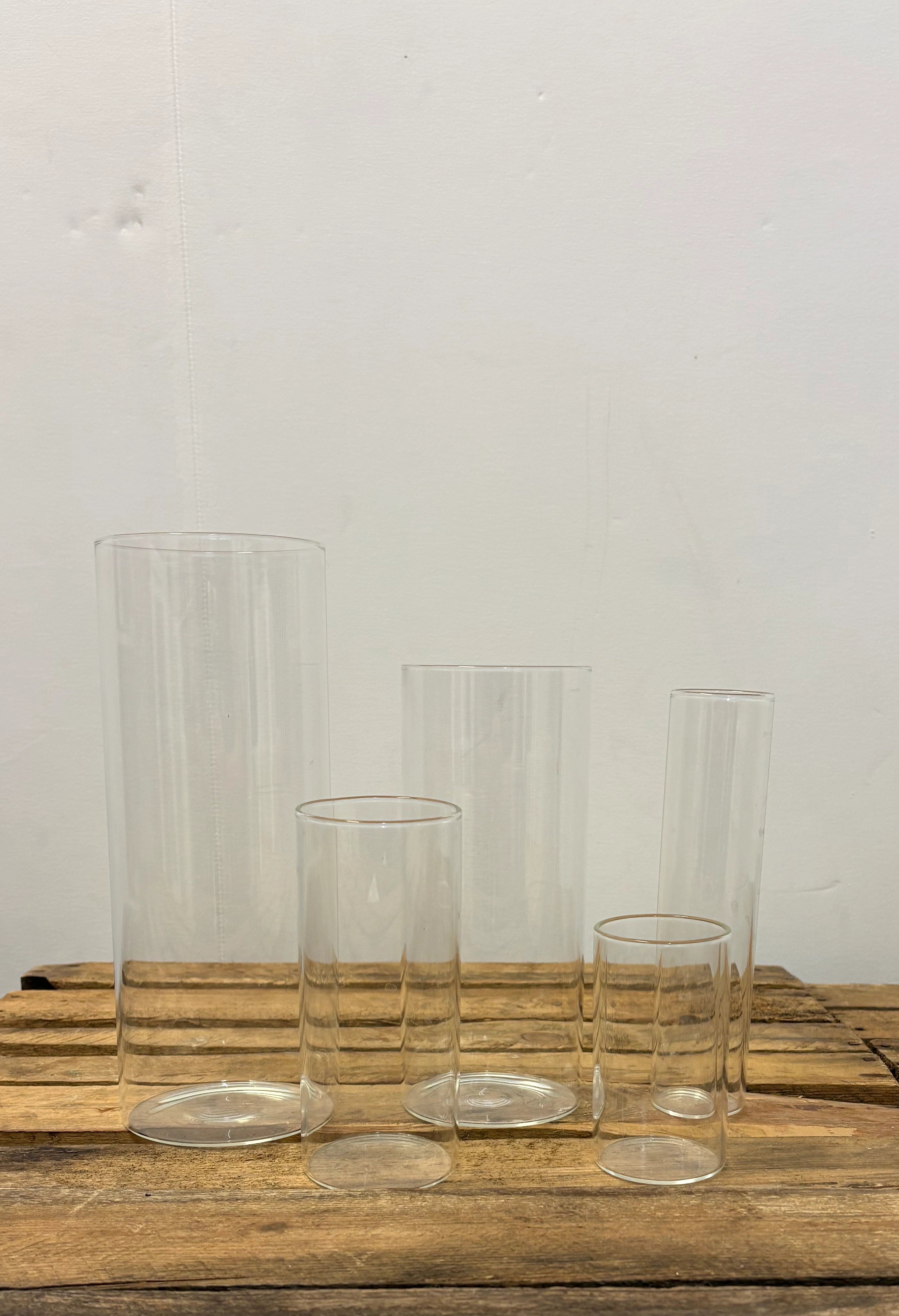 Vases soliflor tubes (lot 30)