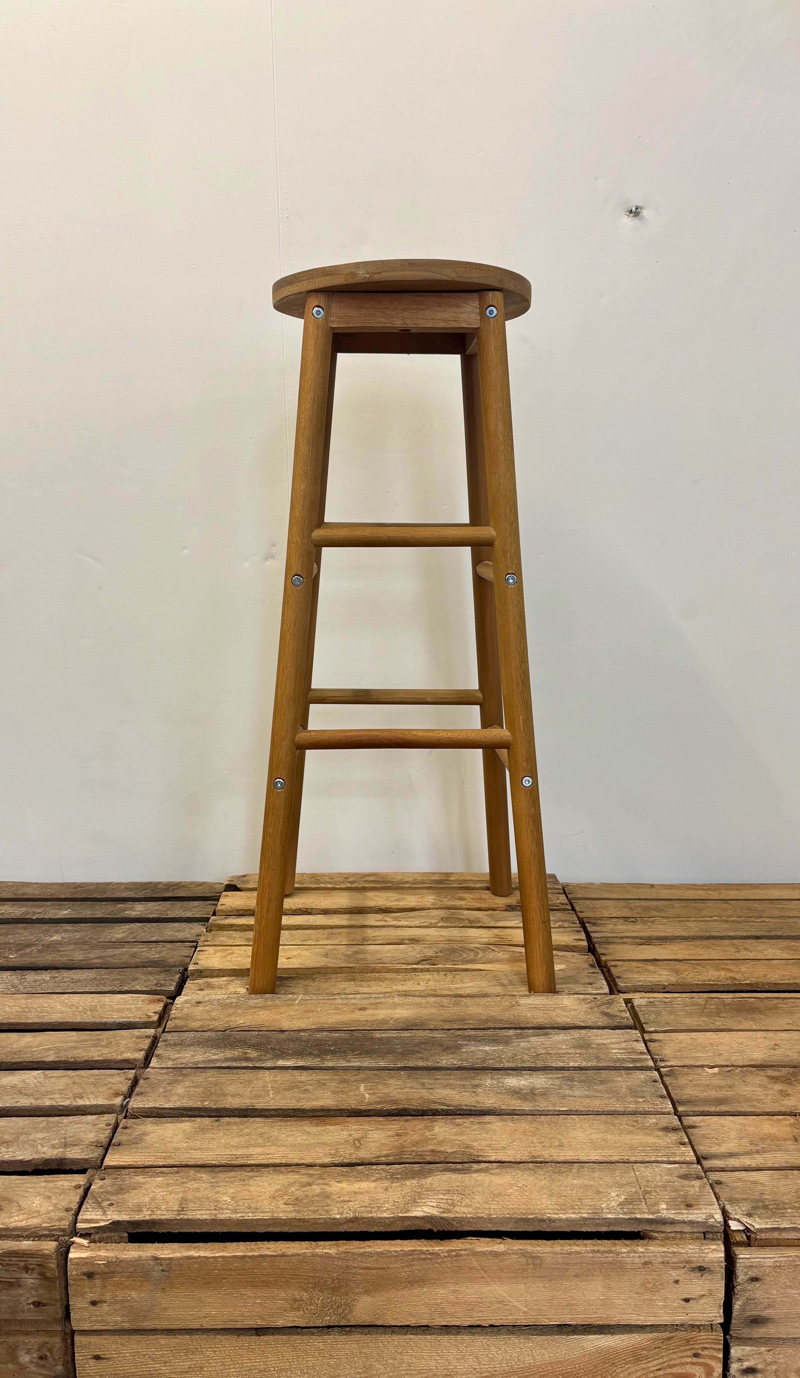 Tabourets haut en bois