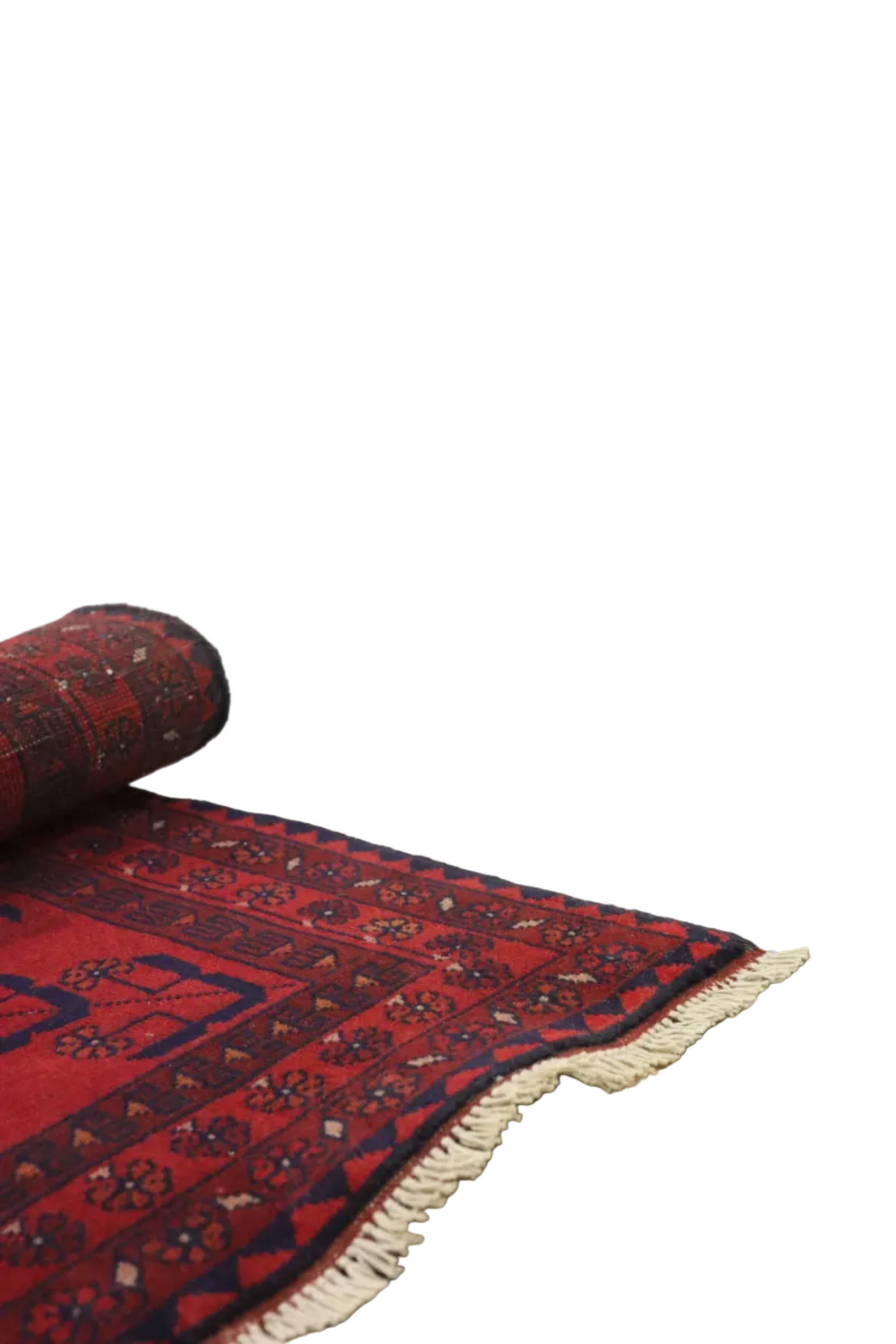 Tapis style Berbères / rouge-bleu