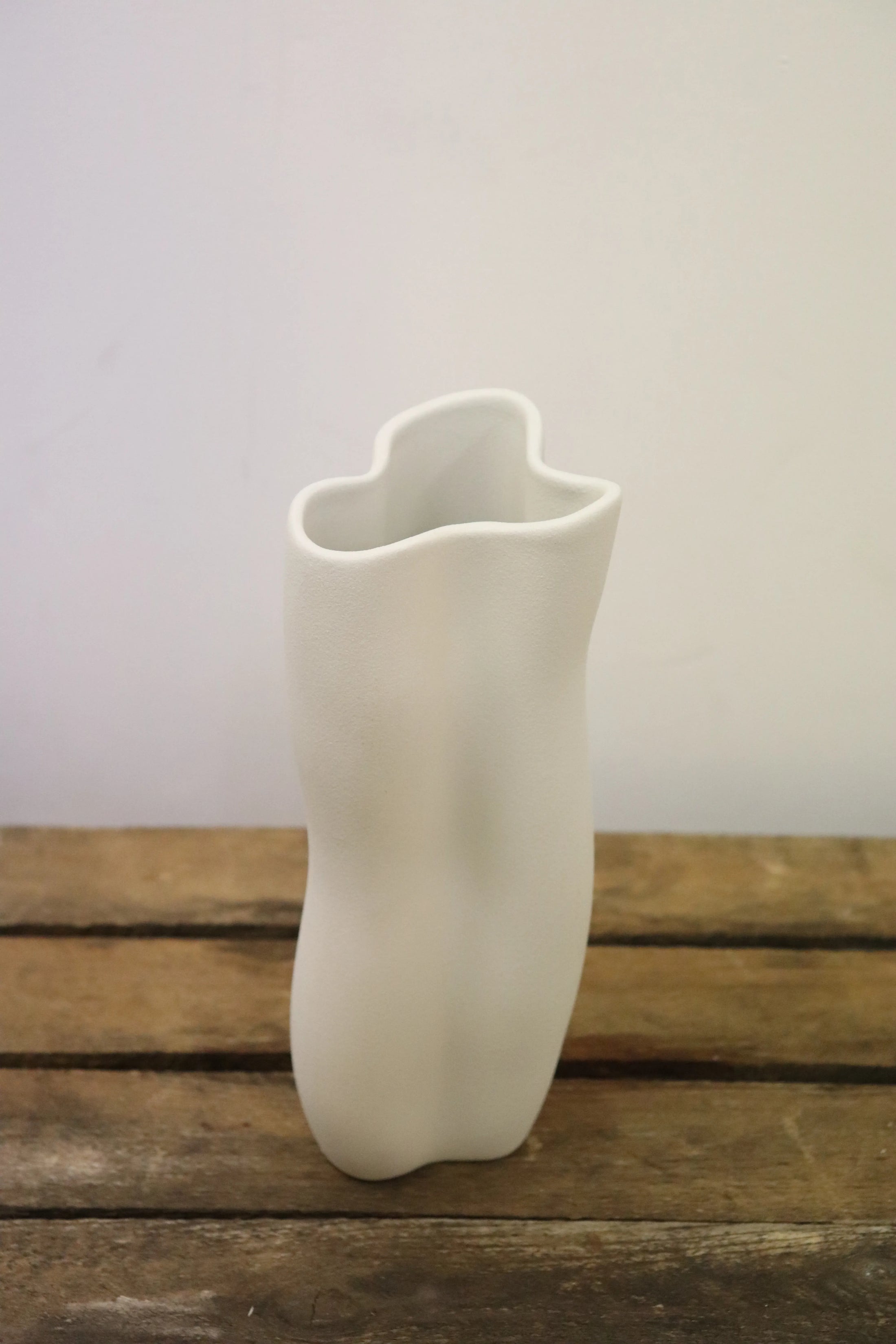 Vase blanc organique 3 tailles
