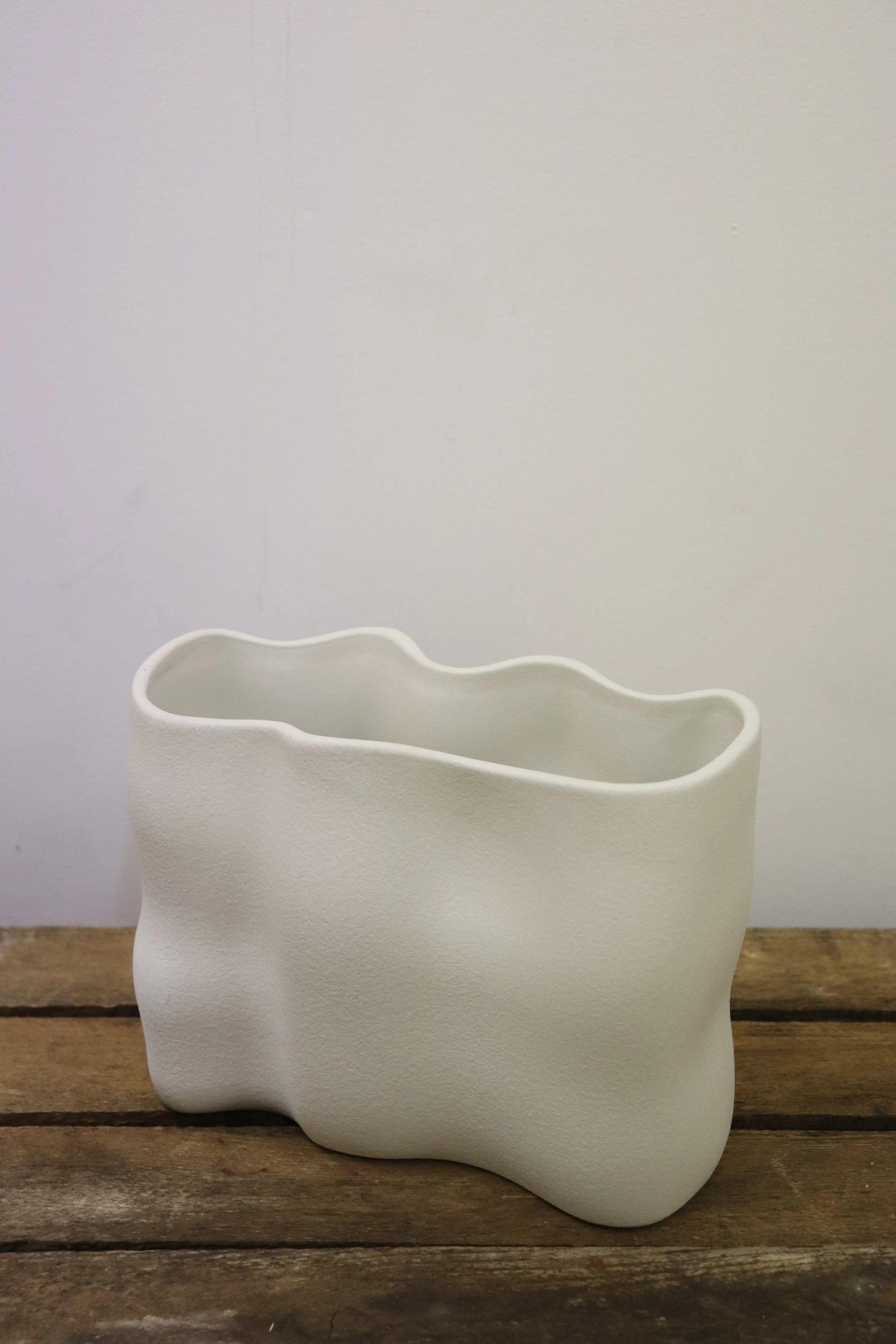 Vase blanc organique 3 tailles