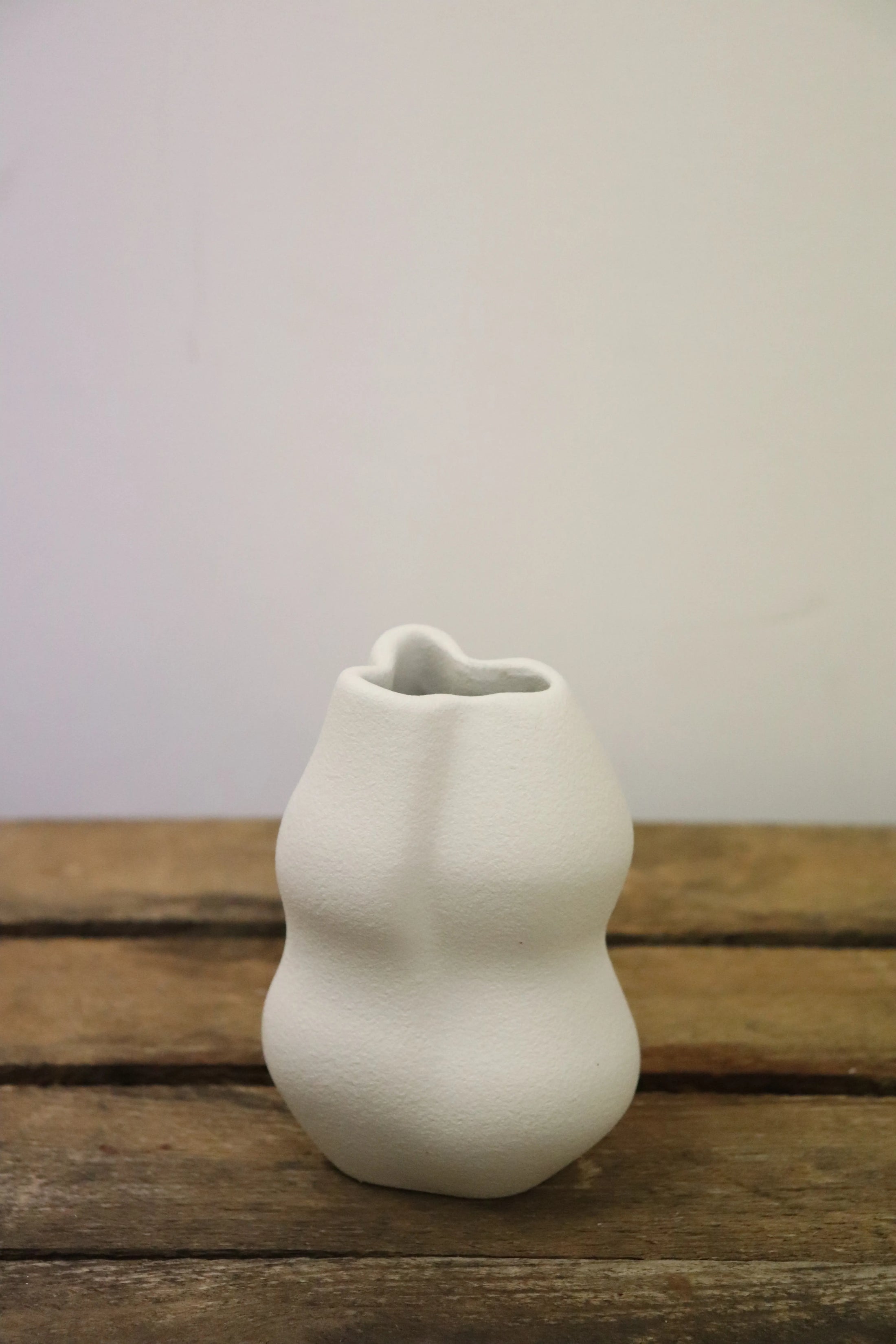 Vase blanc organique 3 tailles
