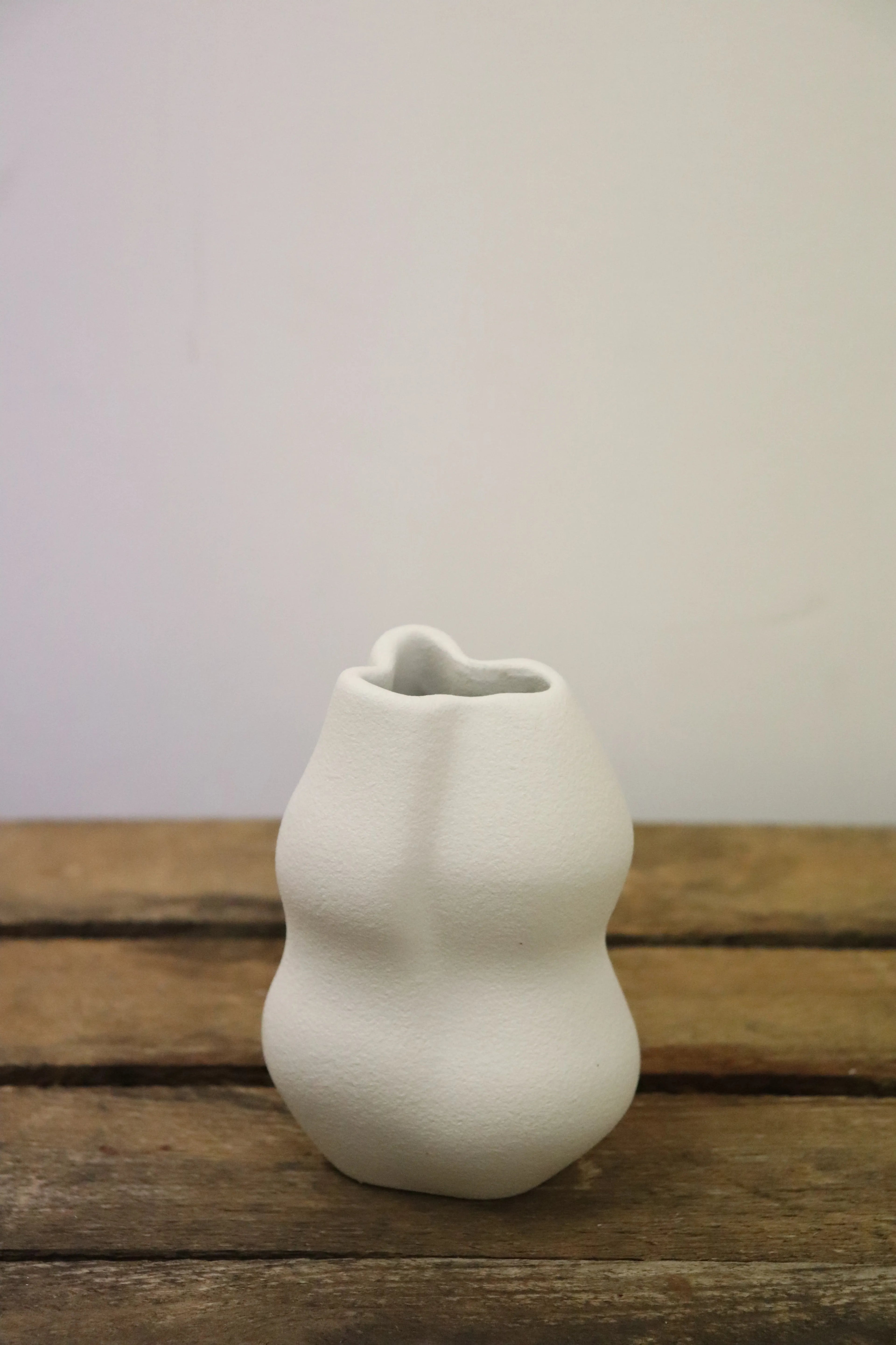 Vase blanc organique 3 tailles