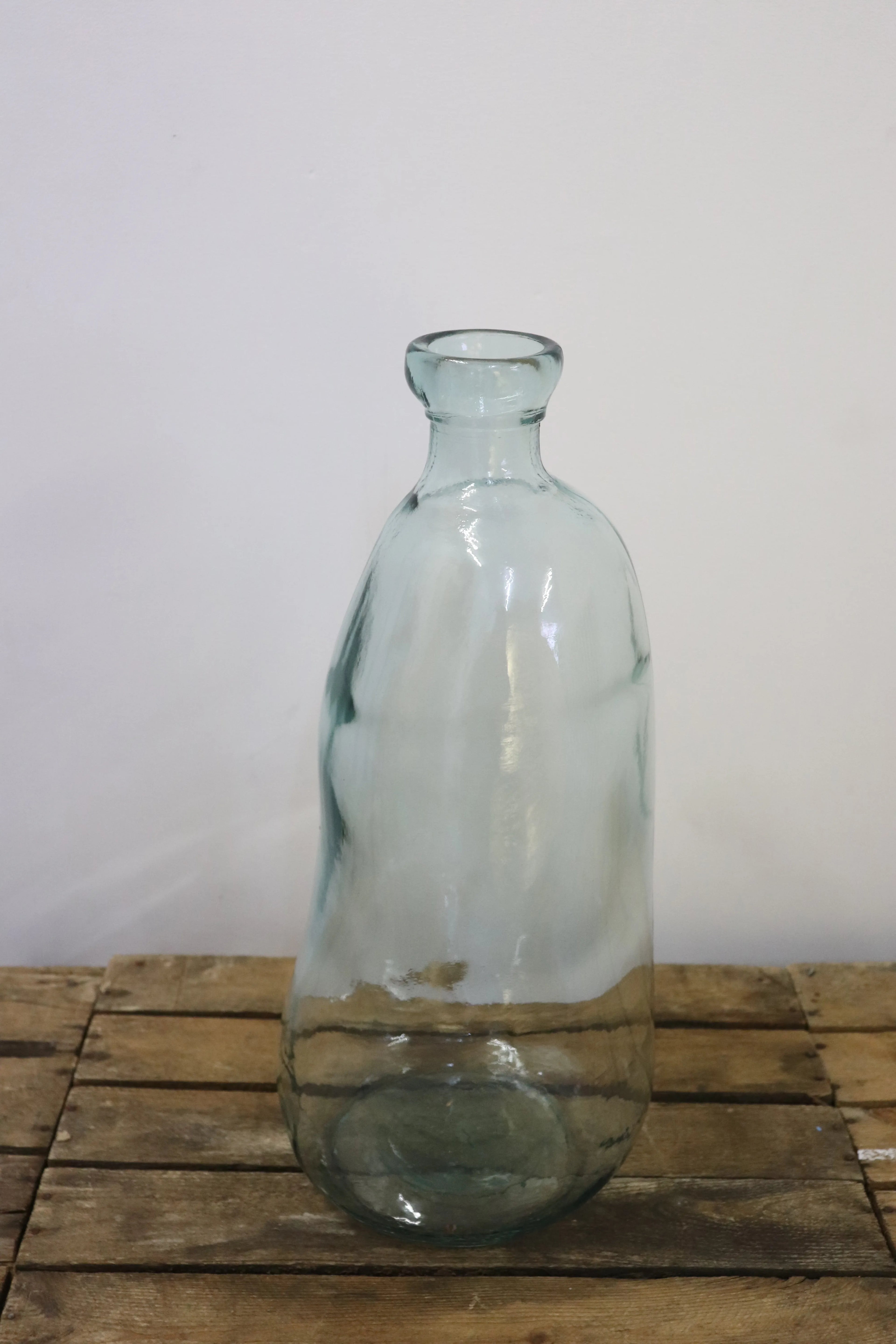 Vase organique en verre