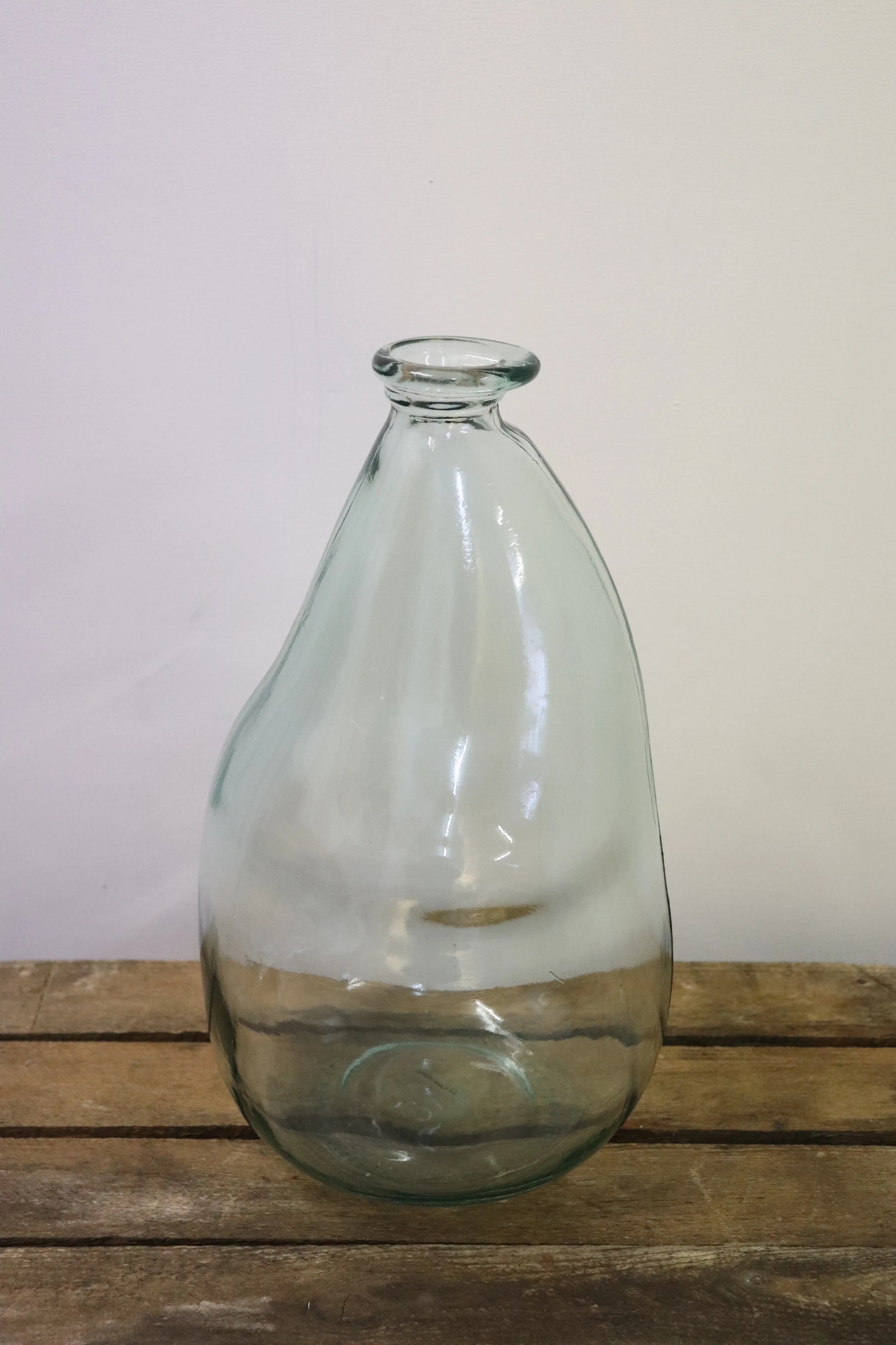 Vase organique en verre