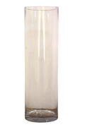 Vase tube en verre 3 tailles