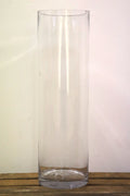 Vase tube en verre 3 tailles