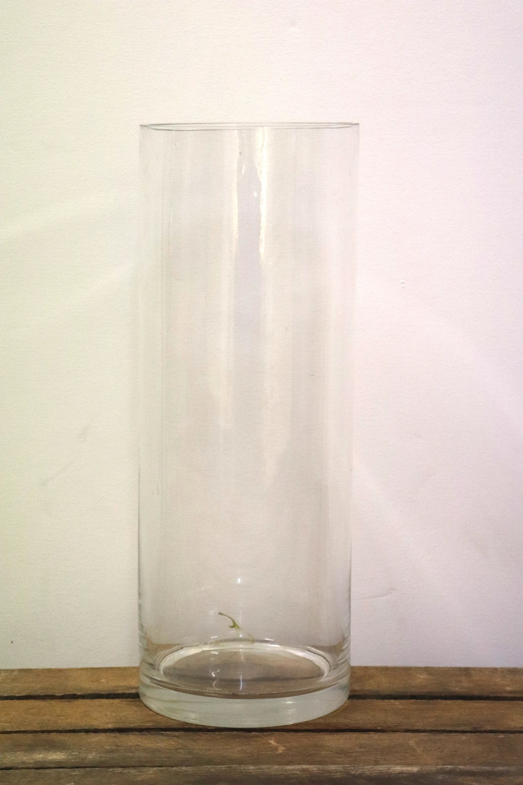 Vase tube en verre 3 tailles