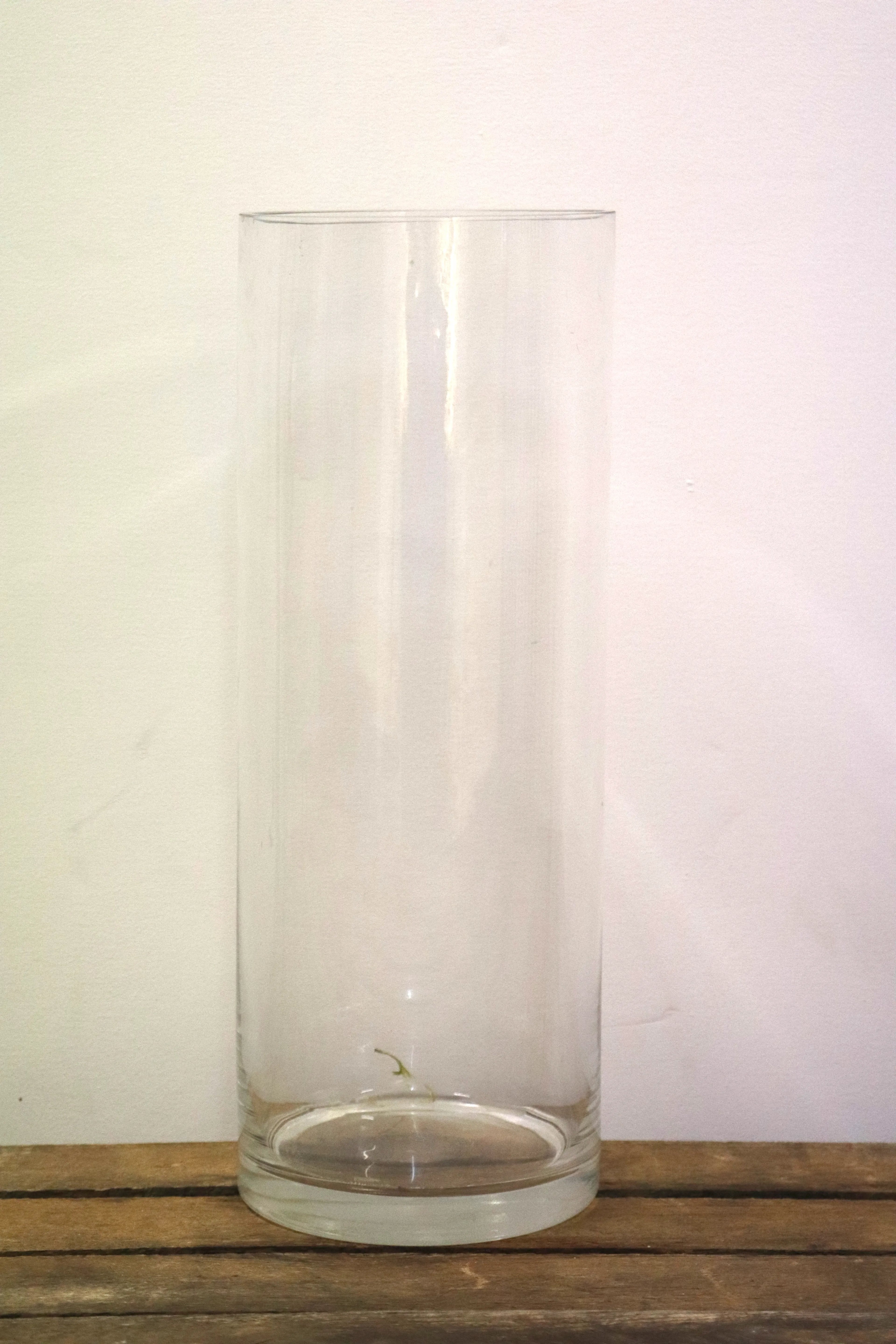 Vase tube en verre 3 tailles