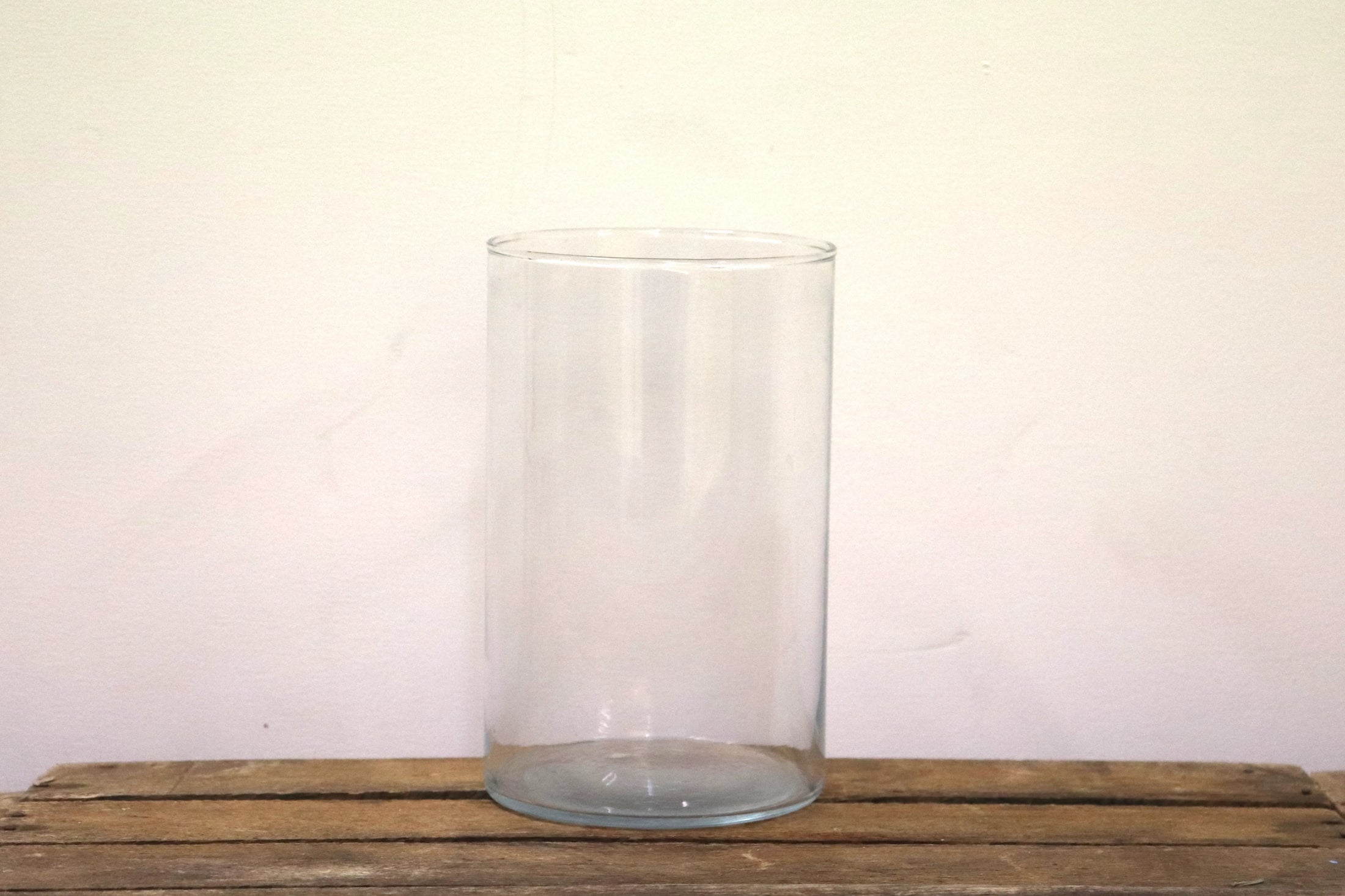Vase tube en verre 3 tailles