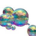 Boule gonflable irisée XXL
