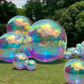 Boule gonflable irisée XXL