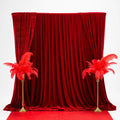 Fond rideau rouge
