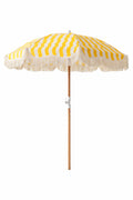 Parasol à rayures Jaune/Blanc